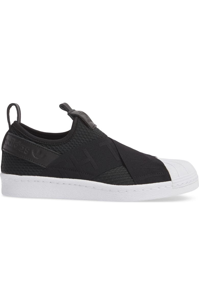 adidas Superstar Slip-On Sneaker, Alternate, color,