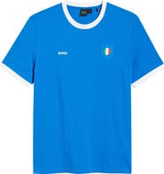 BOSS Lux Stretch Cotton Graphic T-Shirt