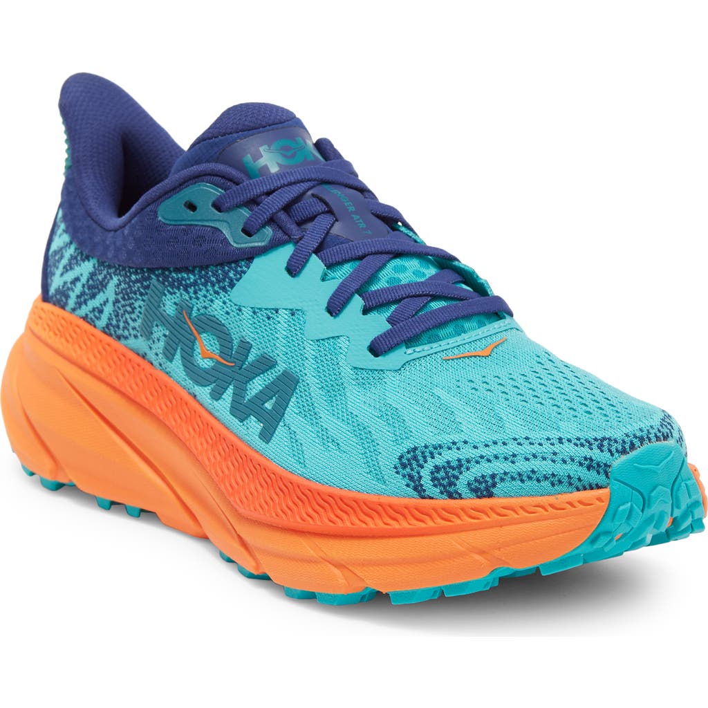 Hoka One One Challenger Atr 7 Running Shoe In Orange