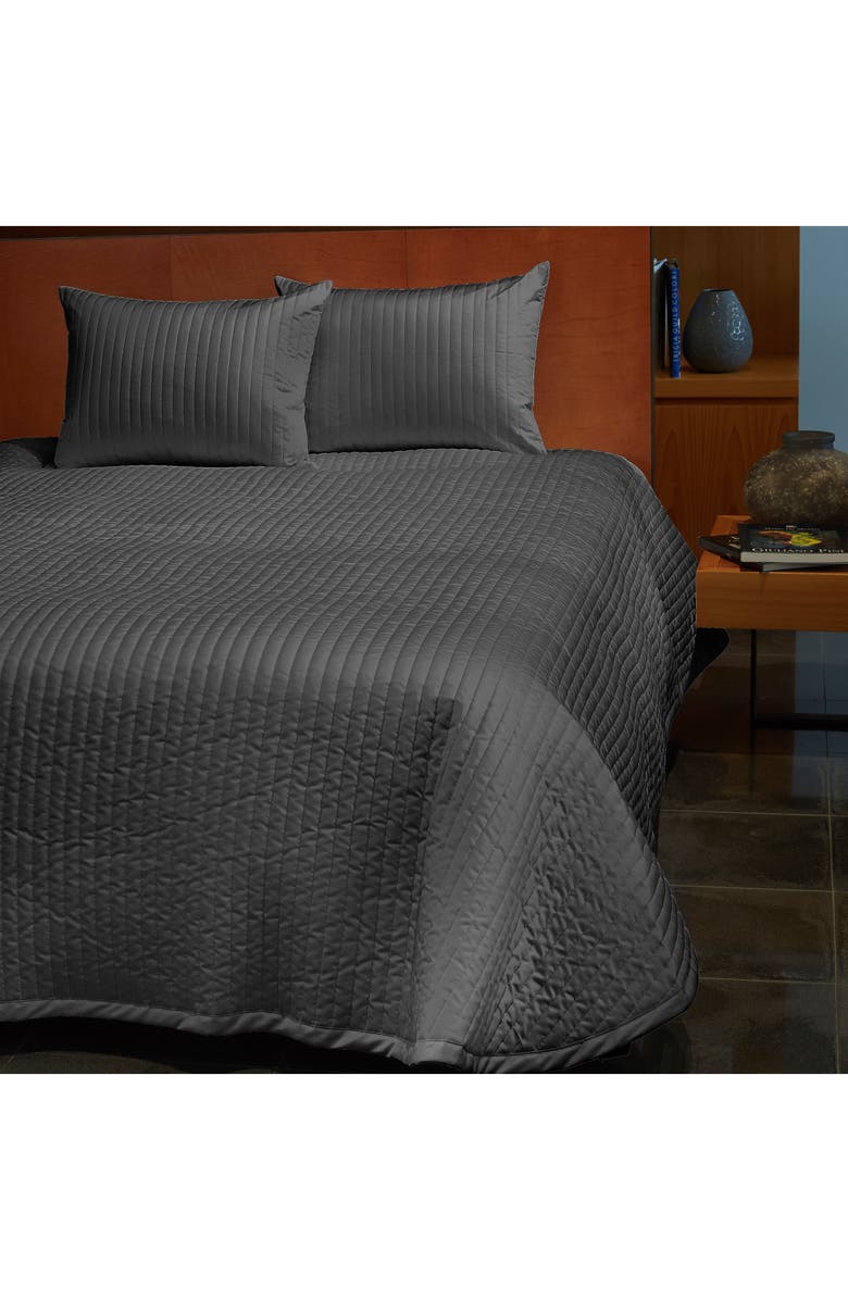 Signoria Firenze Sienna 300 Thread Count Quilted Coverlet, Main, color, 