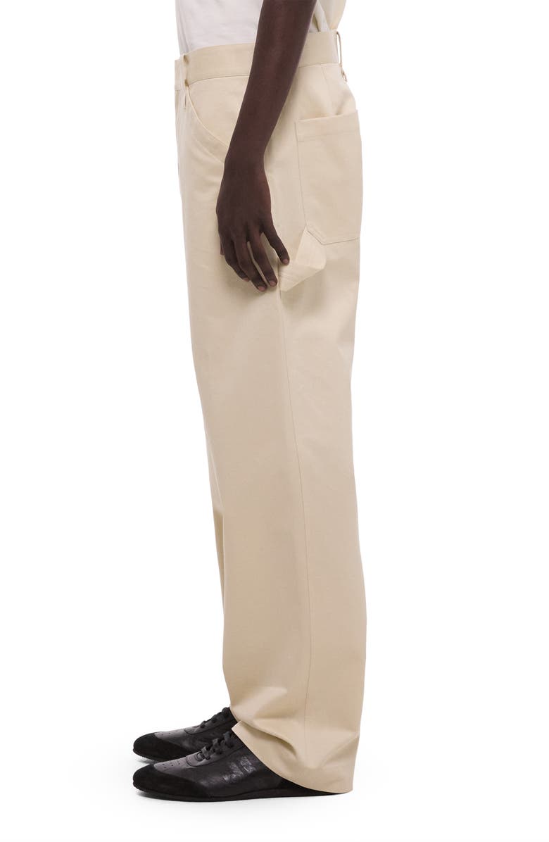 Helmut Lang Cotton Chino Pants, Alternate, color, Oatmeal