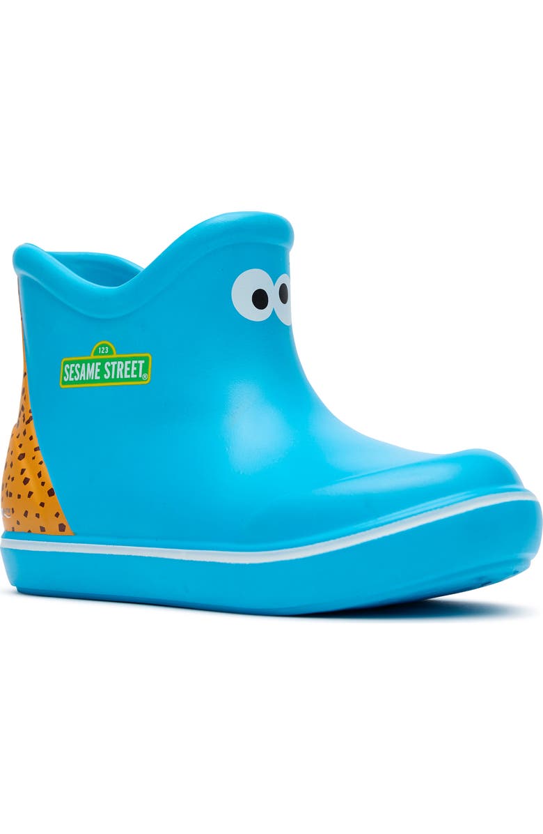 XTRATUF Sesame Street Tufs Ankle Deck Boot, Main, color, Cookie Monster Blue