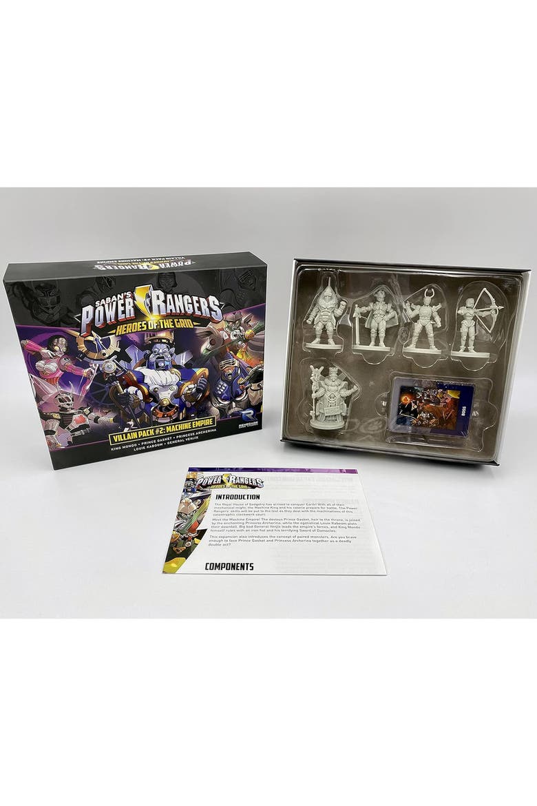 Power Rangers Heroes Of The Grid Villain Pack #2 Machine Empire Expansion, Alternate, color, Multicolored