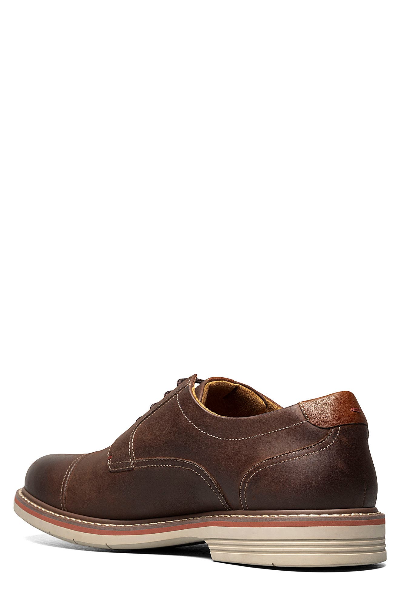 Norwalk Cap Toe Derby, Alternate, color, BROWN CH