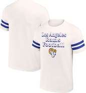NFL X DARIUS RUCKER Men's NFL x Darius Rucker Collection by Fanatics Cream Los Angeles Rams Vintage T-Shirt
