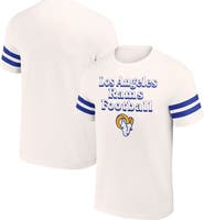 NFL X DARIUS RUCKER Men's NFL x Darius Rucker Collection by Fanatics Cream Los Angeles Rams Vintage T-Shirt