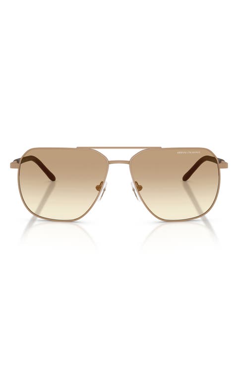 59mm Pilot Sunglasses