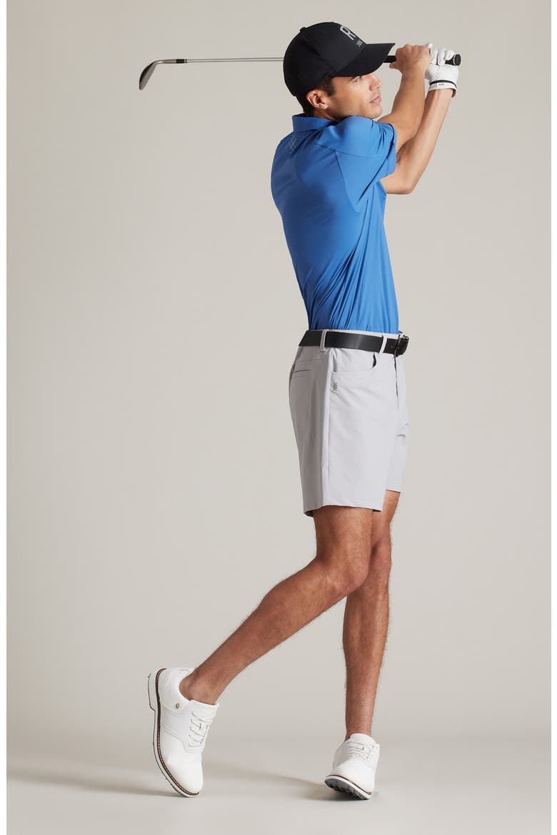 Momentum 7-Inch Golf Shorts, Alternate, color, SLEET GRAY/ DARK GRAY