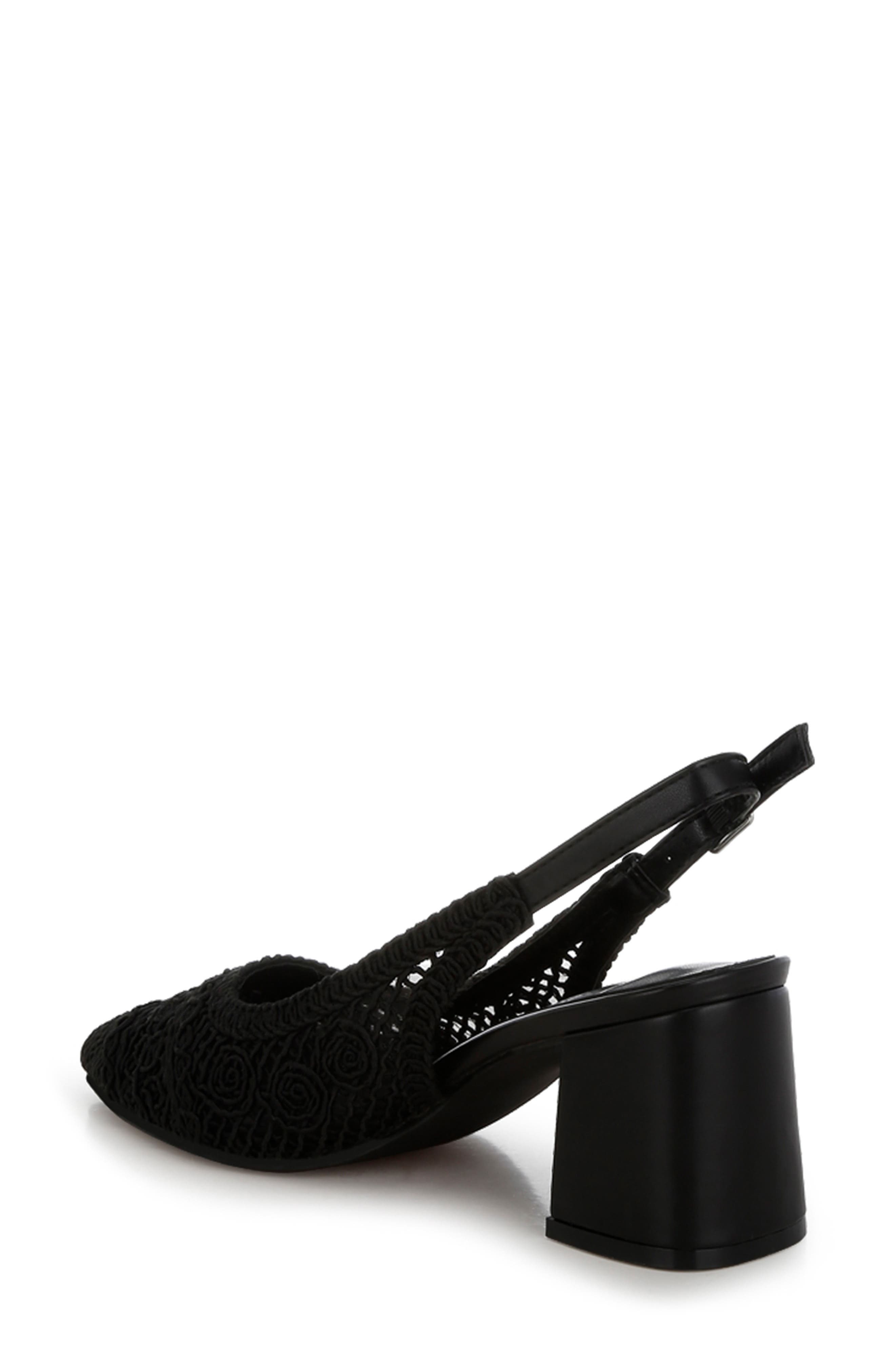 LONDON RAG Tolina Slingback Pump, Alternate, color, Black
