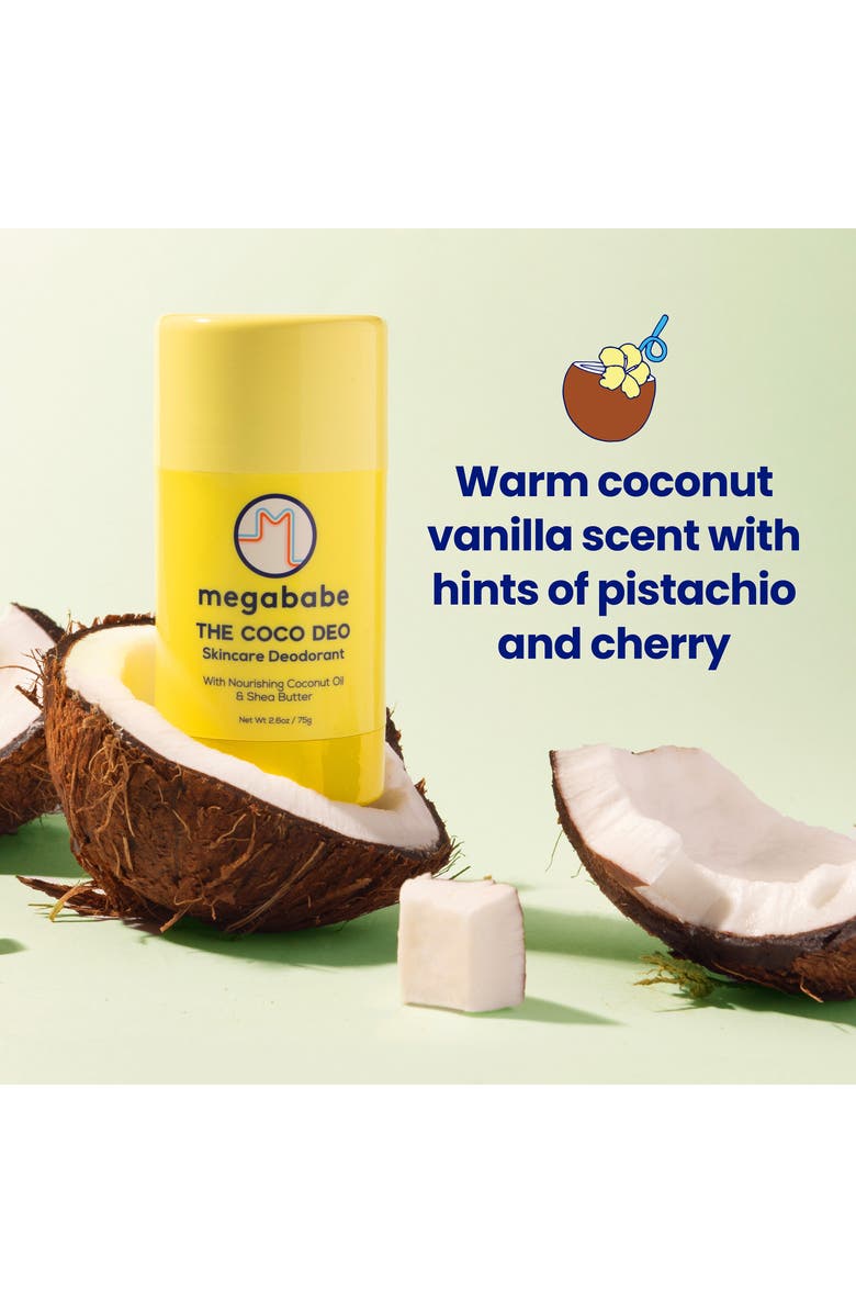 Megababe The Coco Deo Skin Care Deodorant, Alternate, color, 