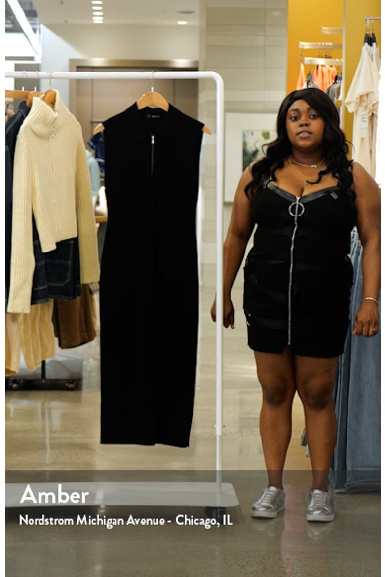 Mazip Collared Sheath Dress video