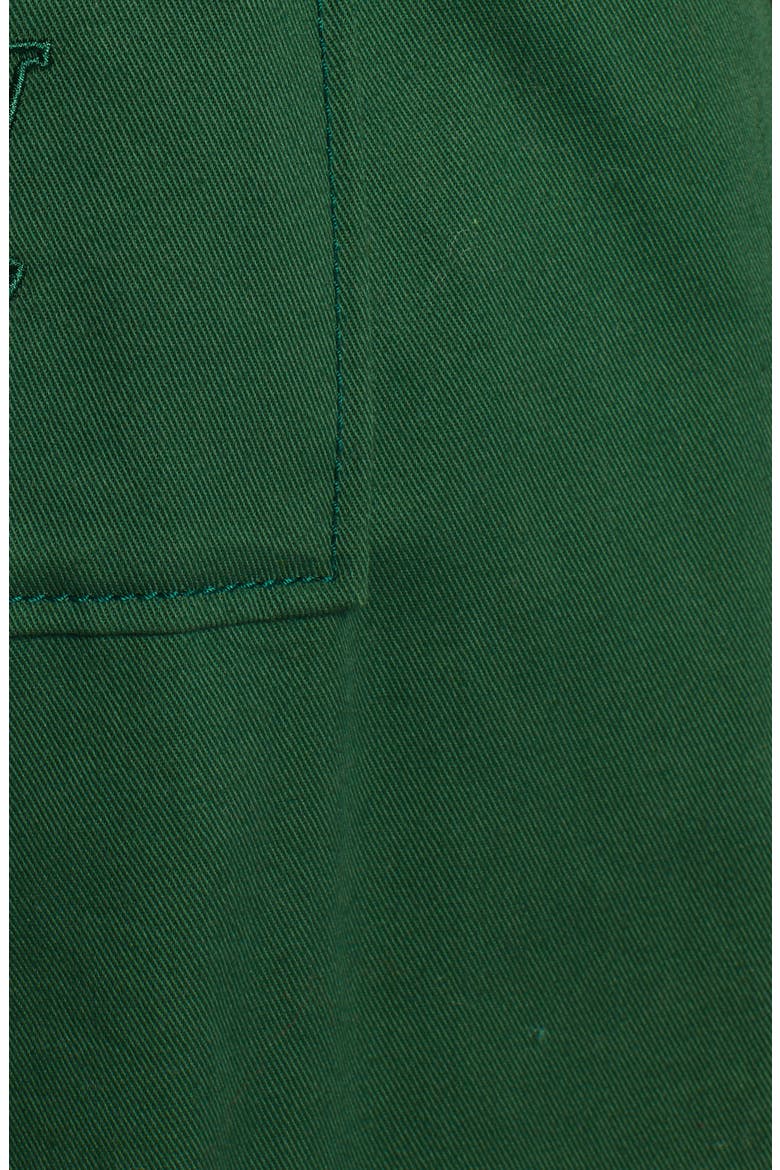 Women's Drawstring Cotton Cargo Pants, Alternate, color, GREEN