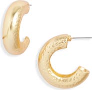 Karine Sultan Small Bubble Hoop Earrings
