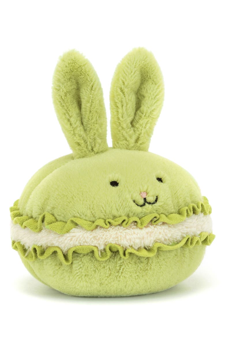 Jellycat Dainty Dessert Bunny Macaron Stuffed Animal, Main, color,