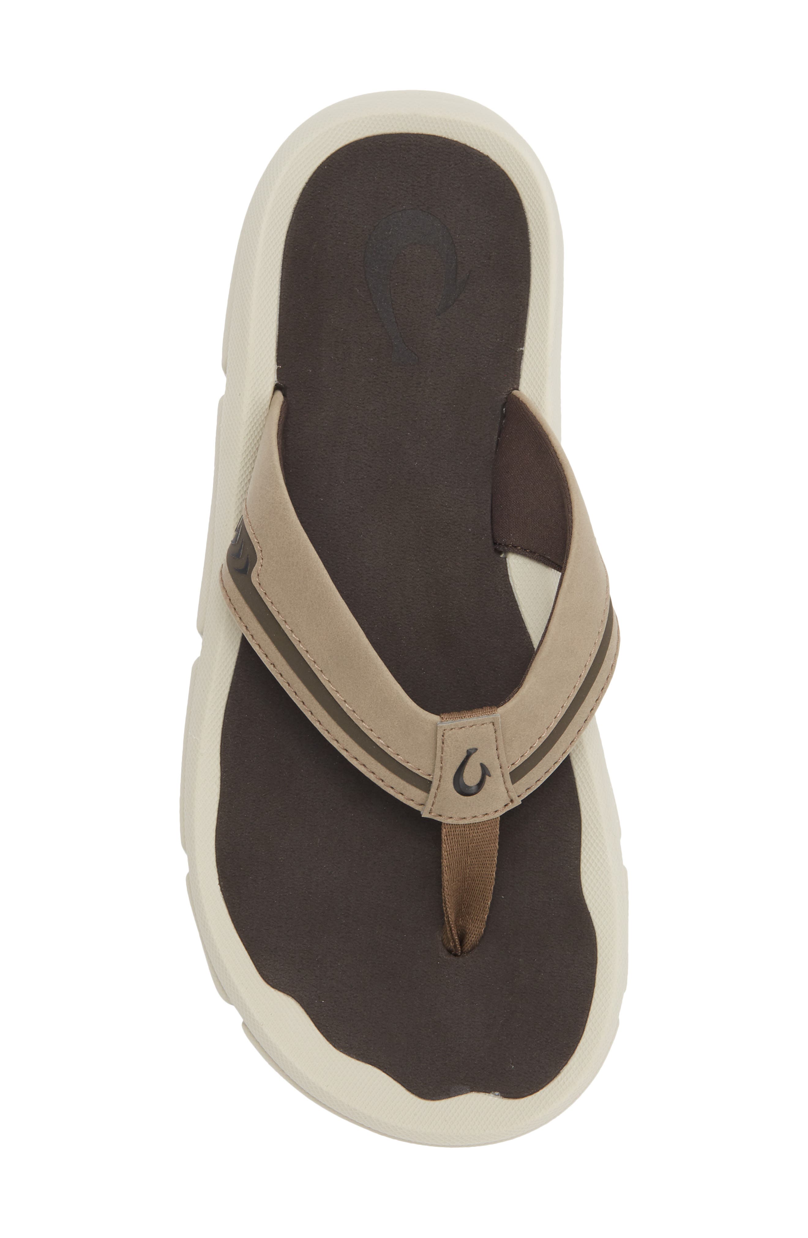 Akeu Flip Flop, Alternate, color, MUSTANG / DARK JAVA
