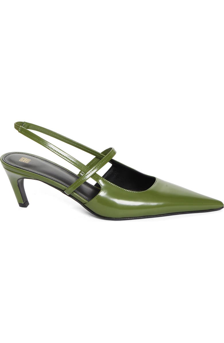 TOTEME The Sharp Kitten Heel Slingback Pump, Alternate, color,
