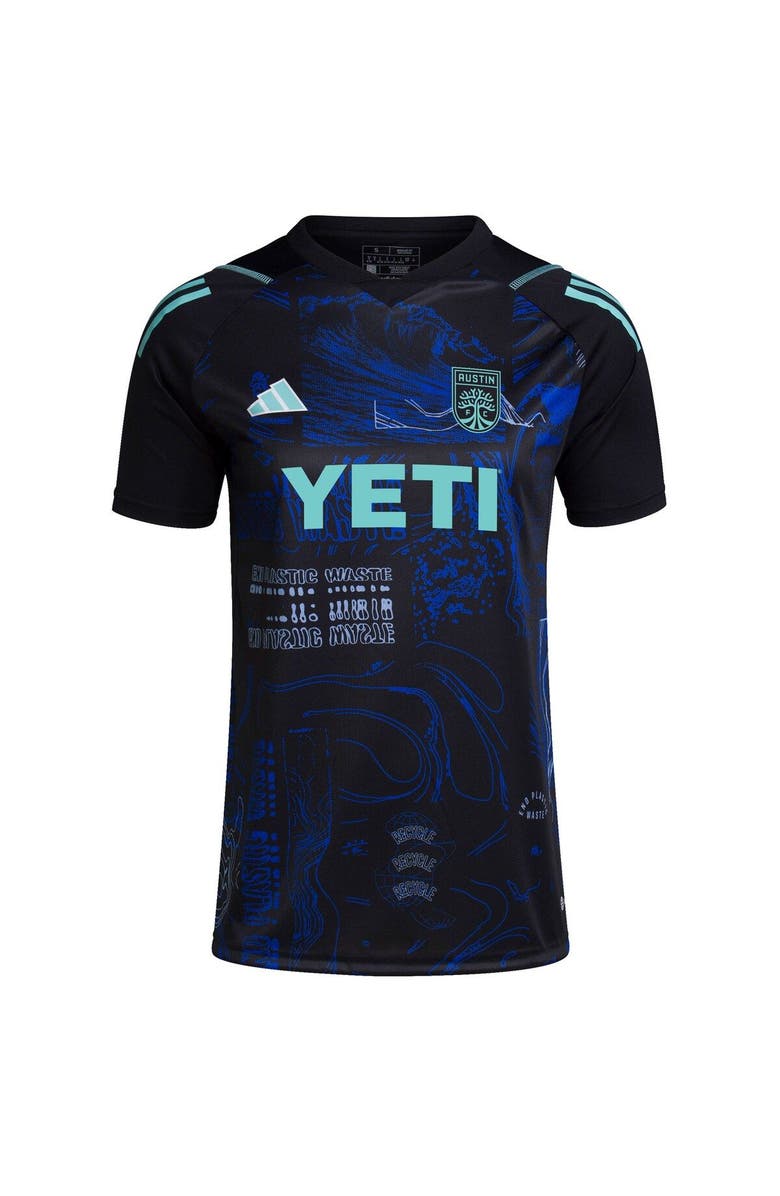 adidas Women's adidas  Black Austin FC 2023 One Planet Replica Jersey, Alternate, color, 