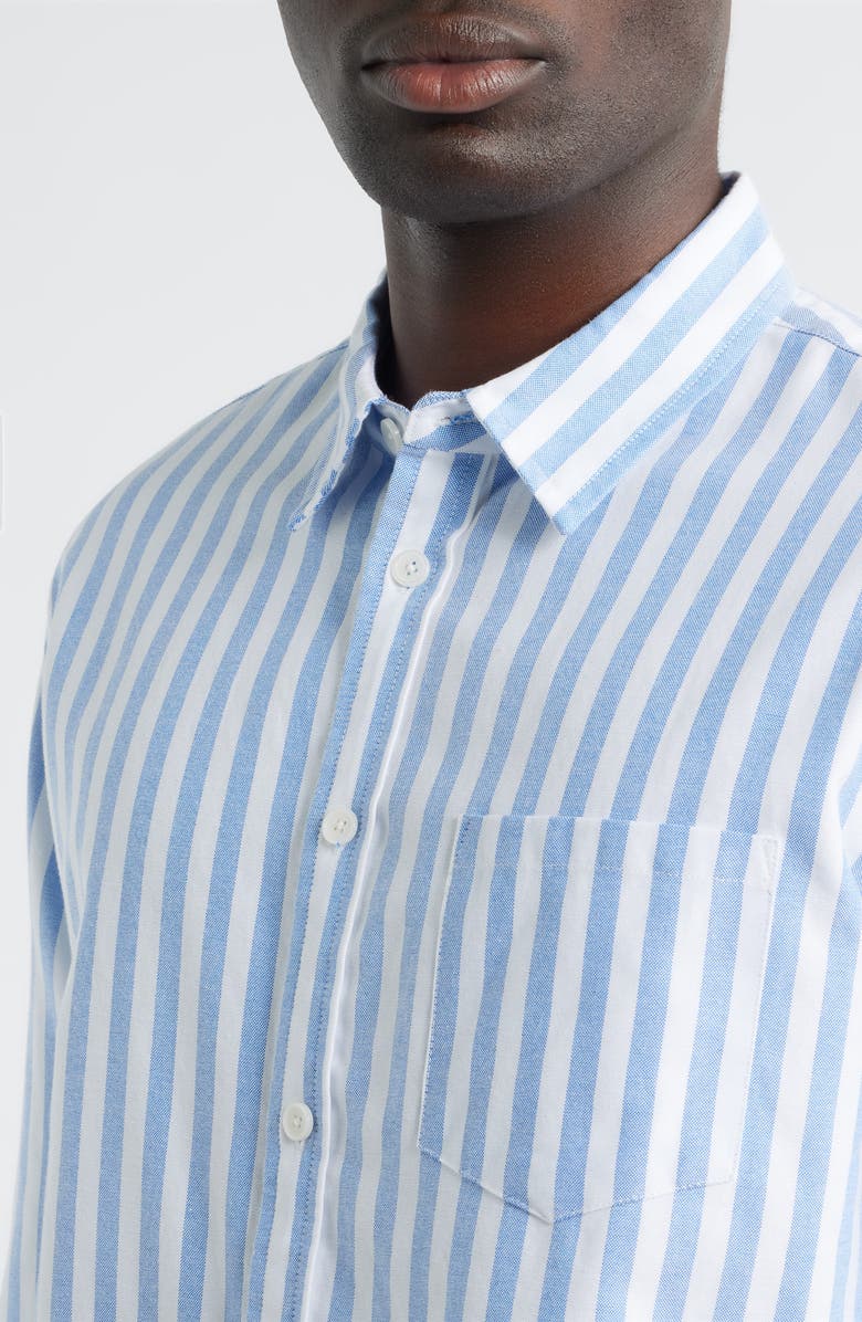 925 Originals Directors Oxford Button-Up Shirt, Alternate, color, Blue Stripe