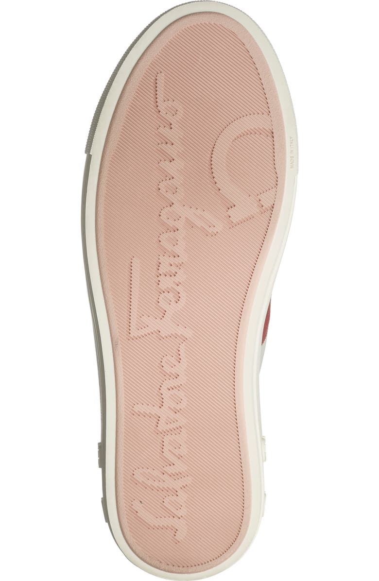 FERRAGAMO Bow Slip-On Sneaker, Alternate, color, White