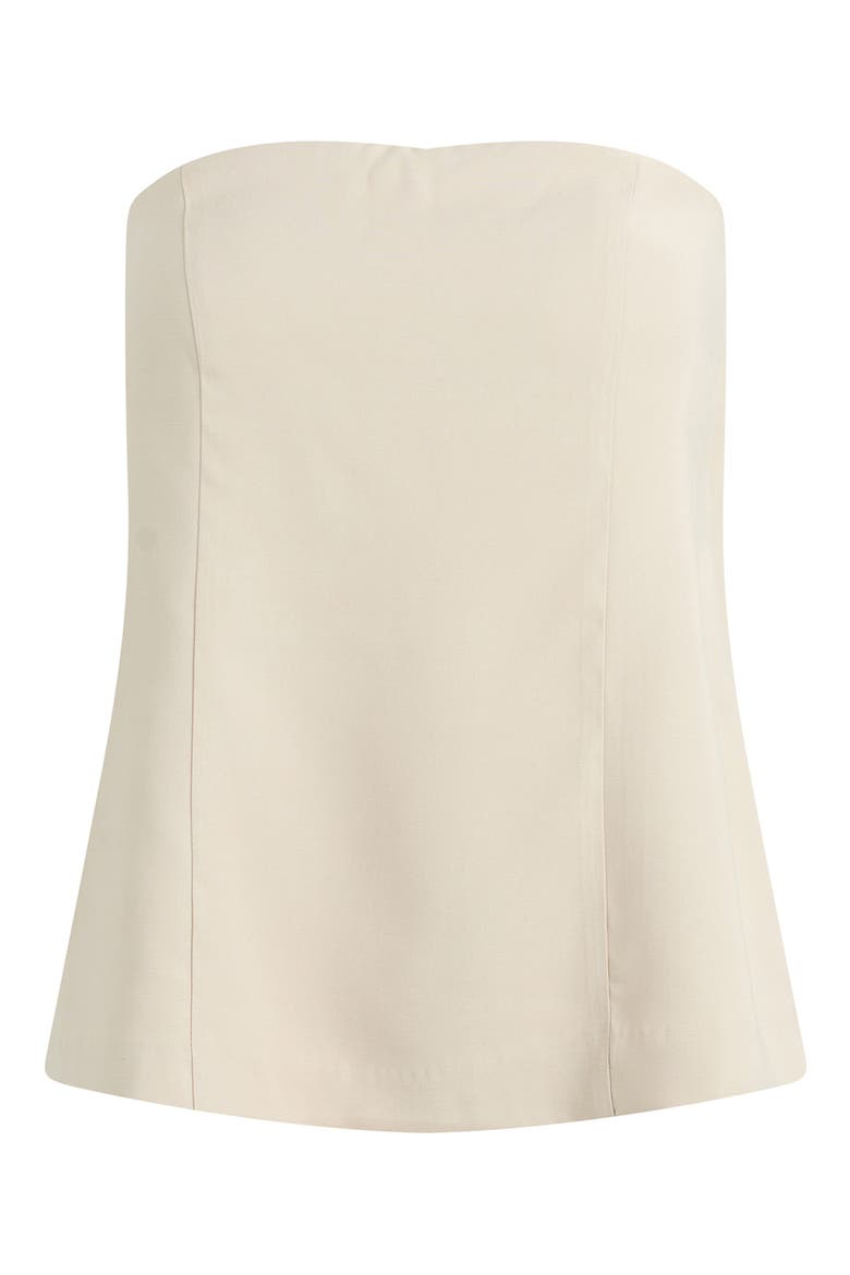 The Oliver Bustier Strapless Top, Alternate, color, FRENCH OAK