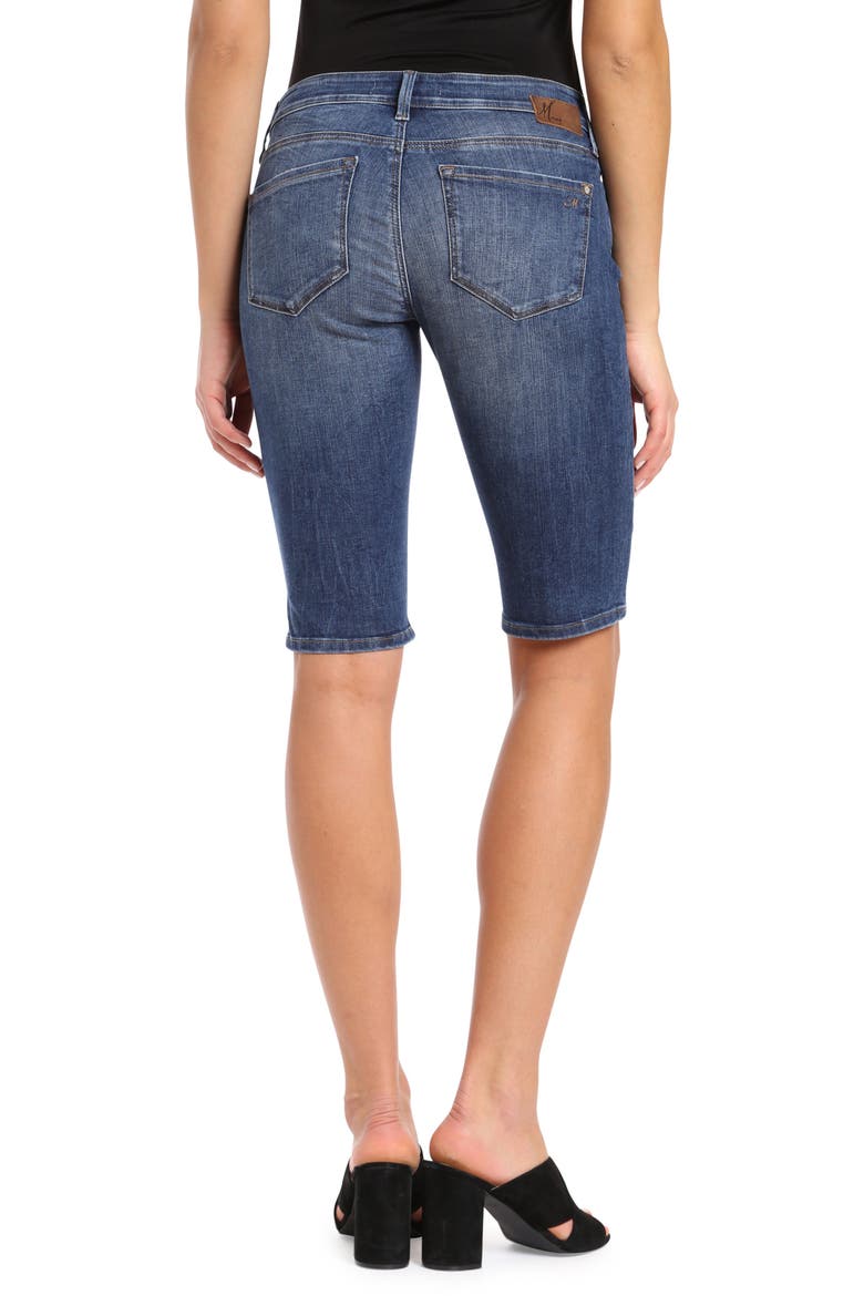 Karly Bermuda Shorts, Alternate, color, DARK INDIGO TRIBECA