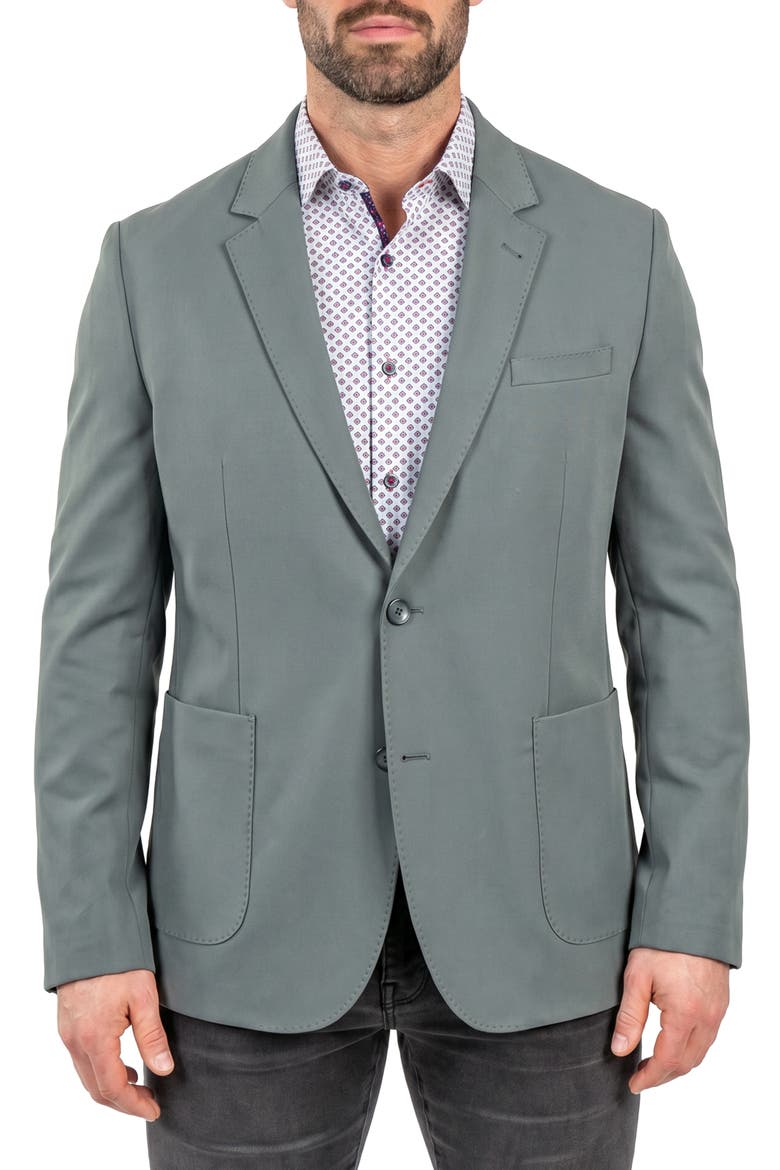 Descartes Unconstructed Sport Coat, Main, color, GREEN