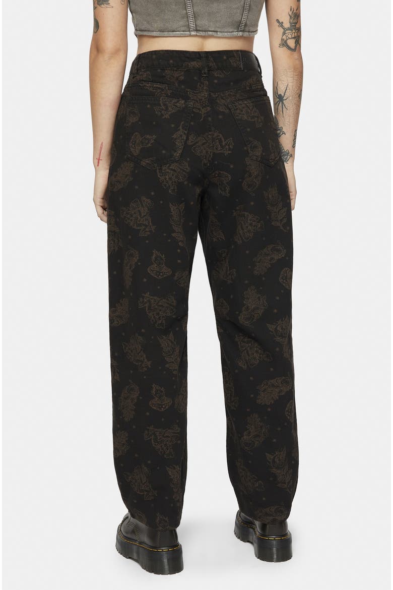 Hexborn Baba Yaga Denim Jean, Alternate, color, Black