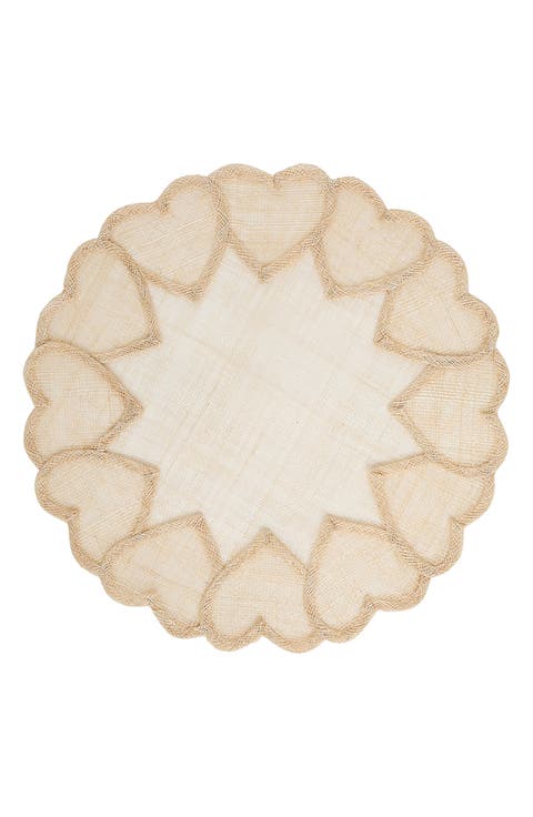 Natural Heart Placemat