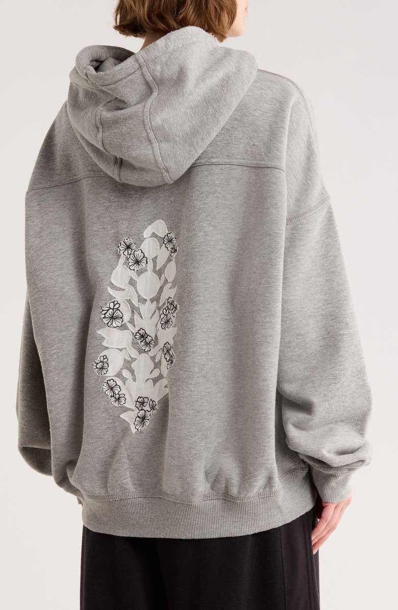 Free People Final Call Embroidered Hoodie, Alternate, color, 