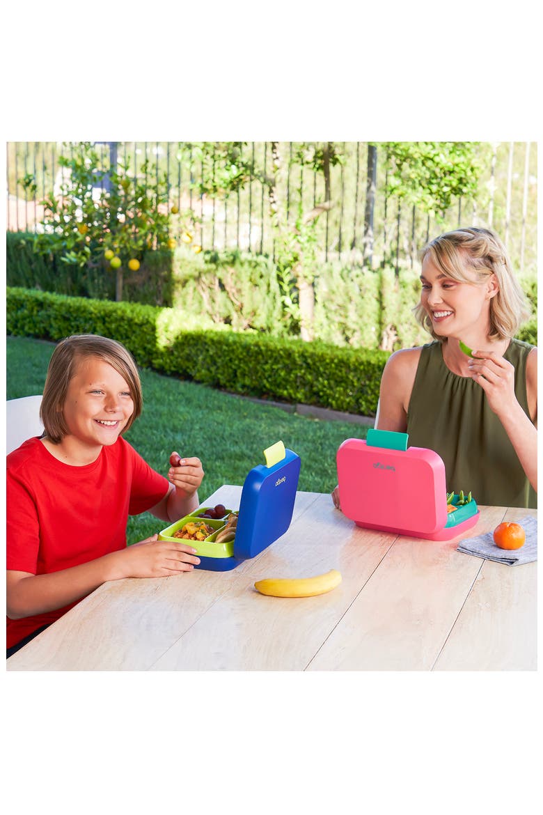 Pop Lunch Box - Coral/Teal, Alternate, color, CORAL TEAL