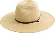 San Diego Hat El Campo Wide Brim Woven Straw Hat