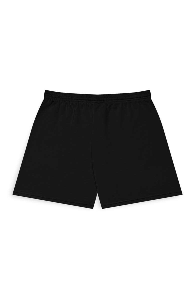 Dalix Womens Butterfly Jogger Sweatshort, Alternate, color, Black