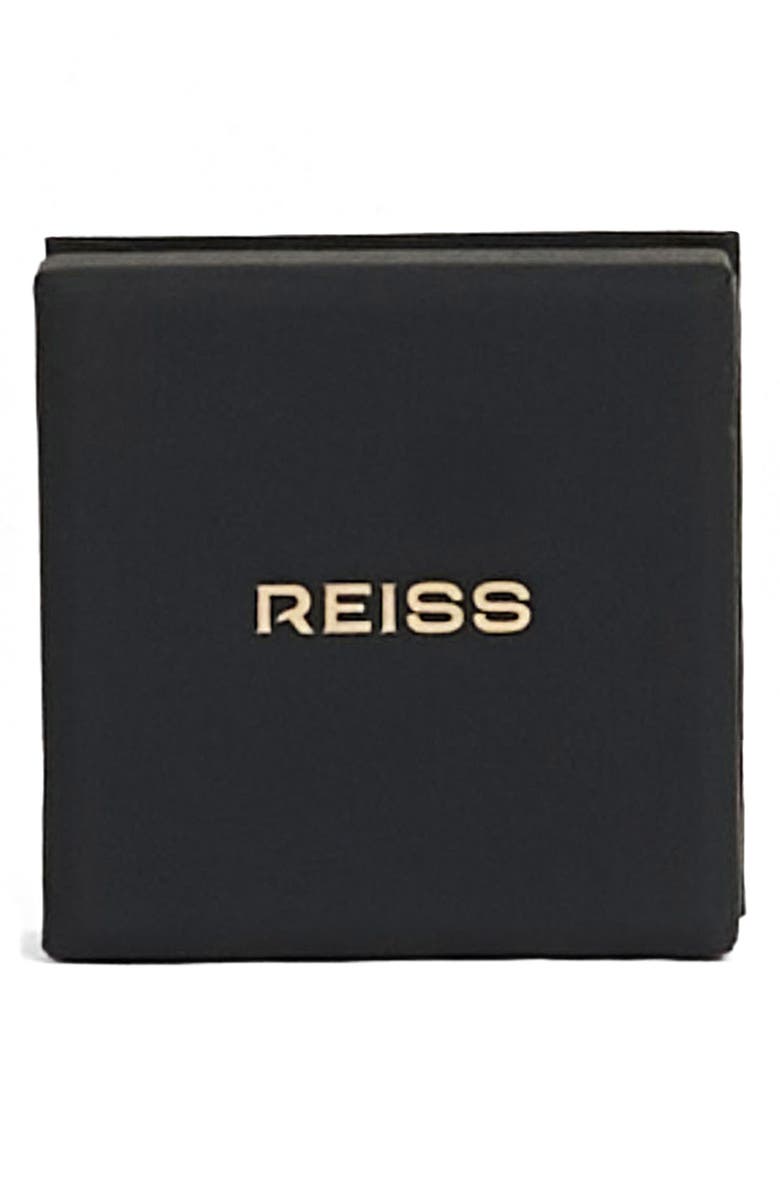 Reiss Mina Micro Set of 2 Stud Earrings, Alternate, color, Gold Tone/ Clear Crystal