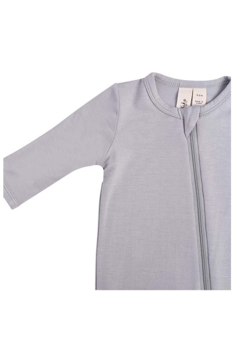 Zip-Up Footie, Alternate, color, STORM