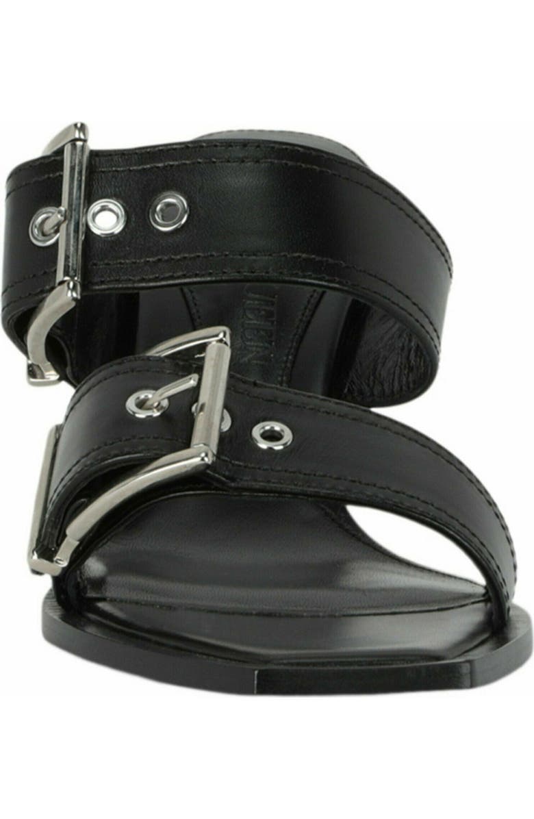 McQueen Punk Double Buckle Sandal, Alternate, color,