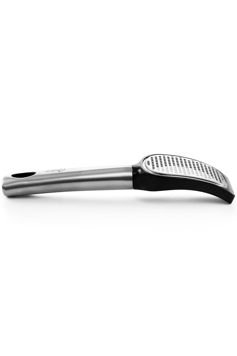 Baldwyn Stainless Steel and Plastic Handheld Kitchen Grater, Alternate, color, Silver