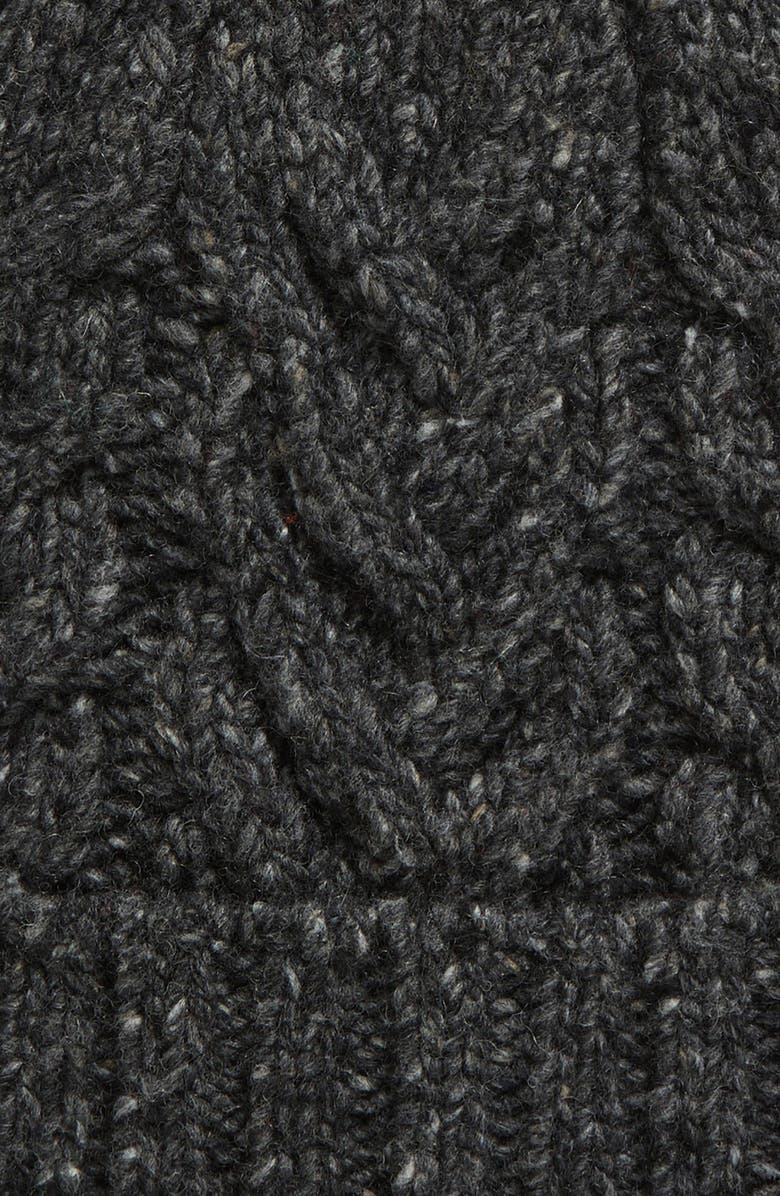 Faherty Donegal Cable Wool Blend Beanie, Alternate, color,