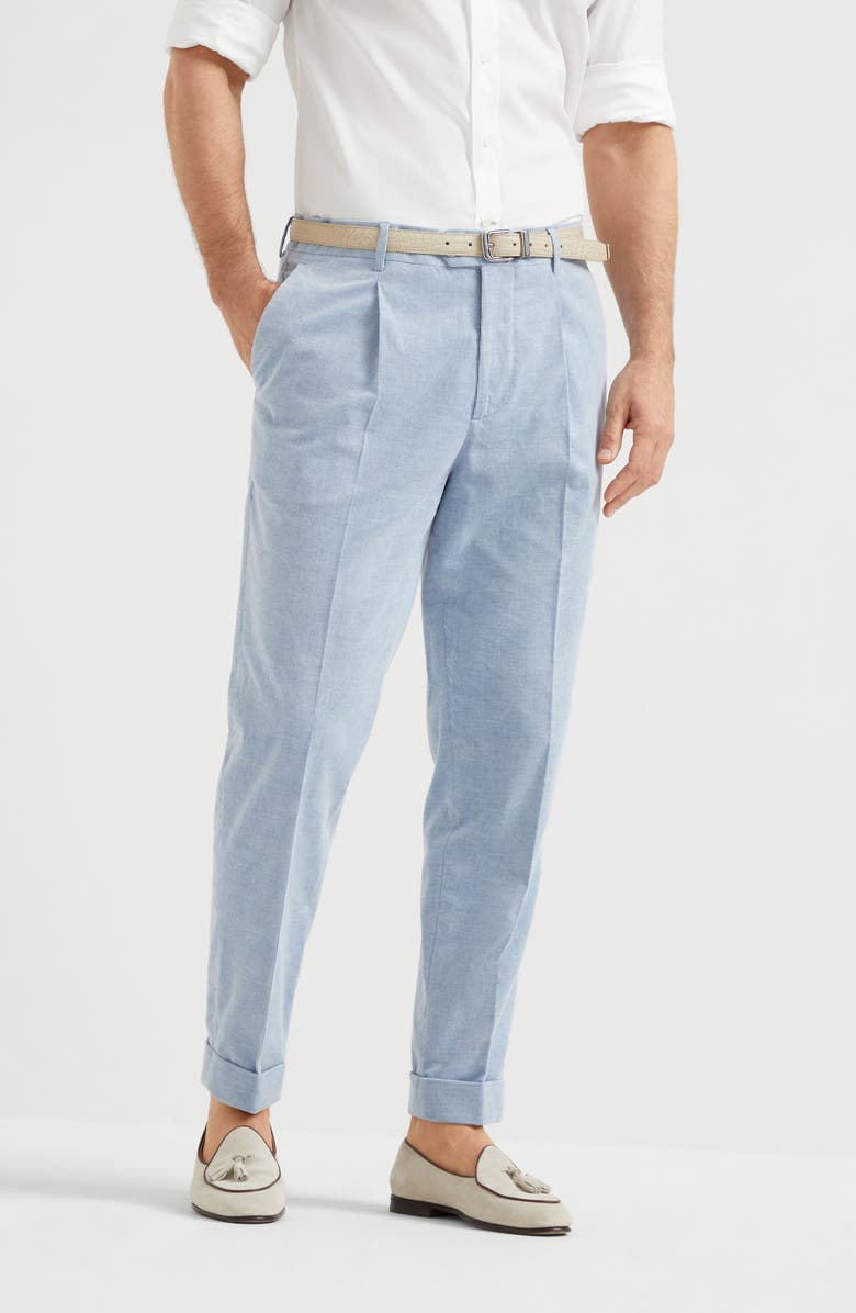 Brunello Cucinelli Velvet trousers, Alternate, color,