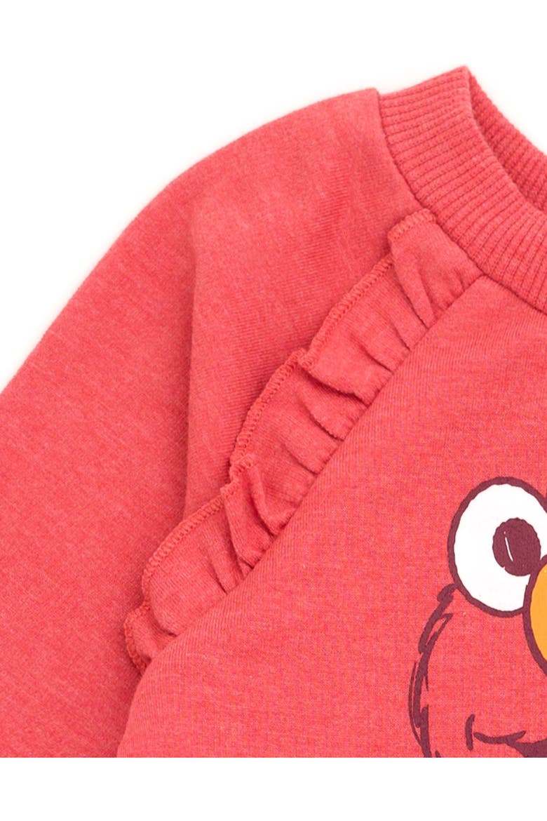 Elmo Glitter Tutu Dress, Alternate, color, Elmo Red
