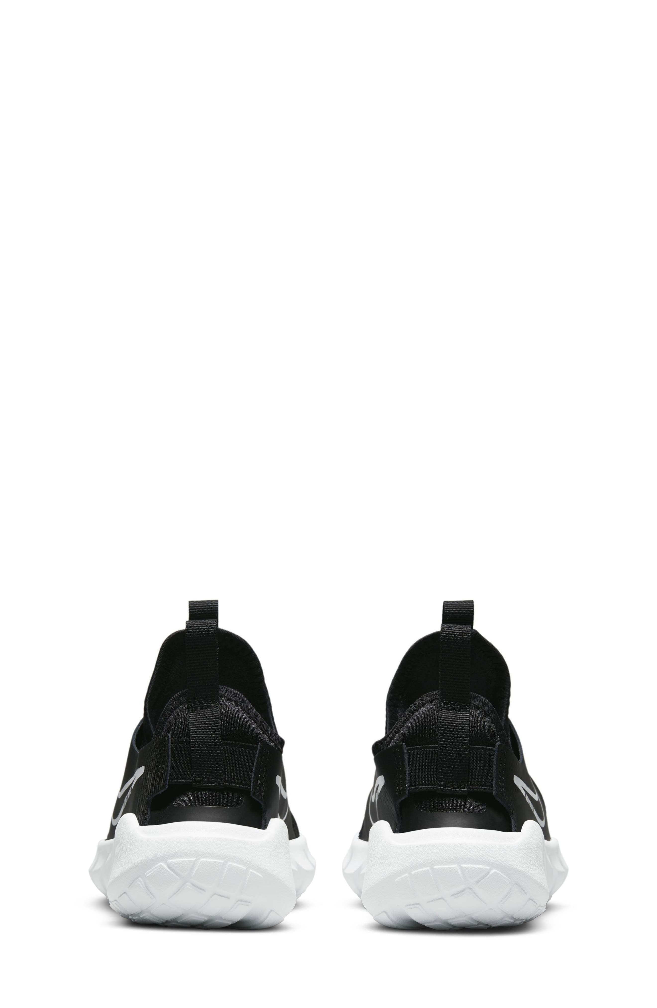 Nike Flex Runner 2 Slip-On Running Shoe, Alternate, color, Black/ White/ Blue/ Gold