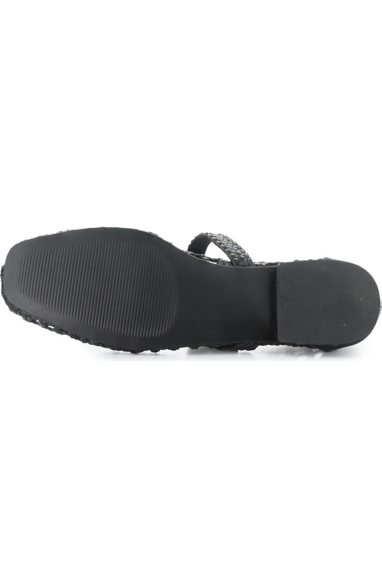 Bos. & Co. Wilda Mary Jane Flat, Alternate, color, Black