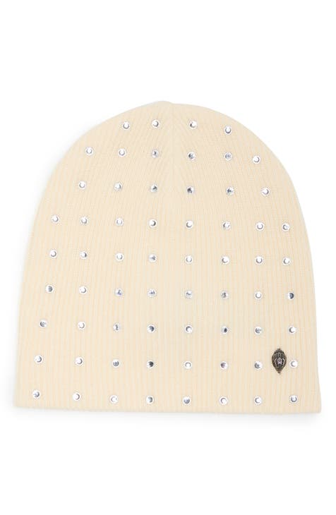 Rhinestone Knit Beanie