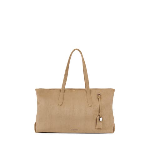 Britney - Vegan Suede Tote Bag