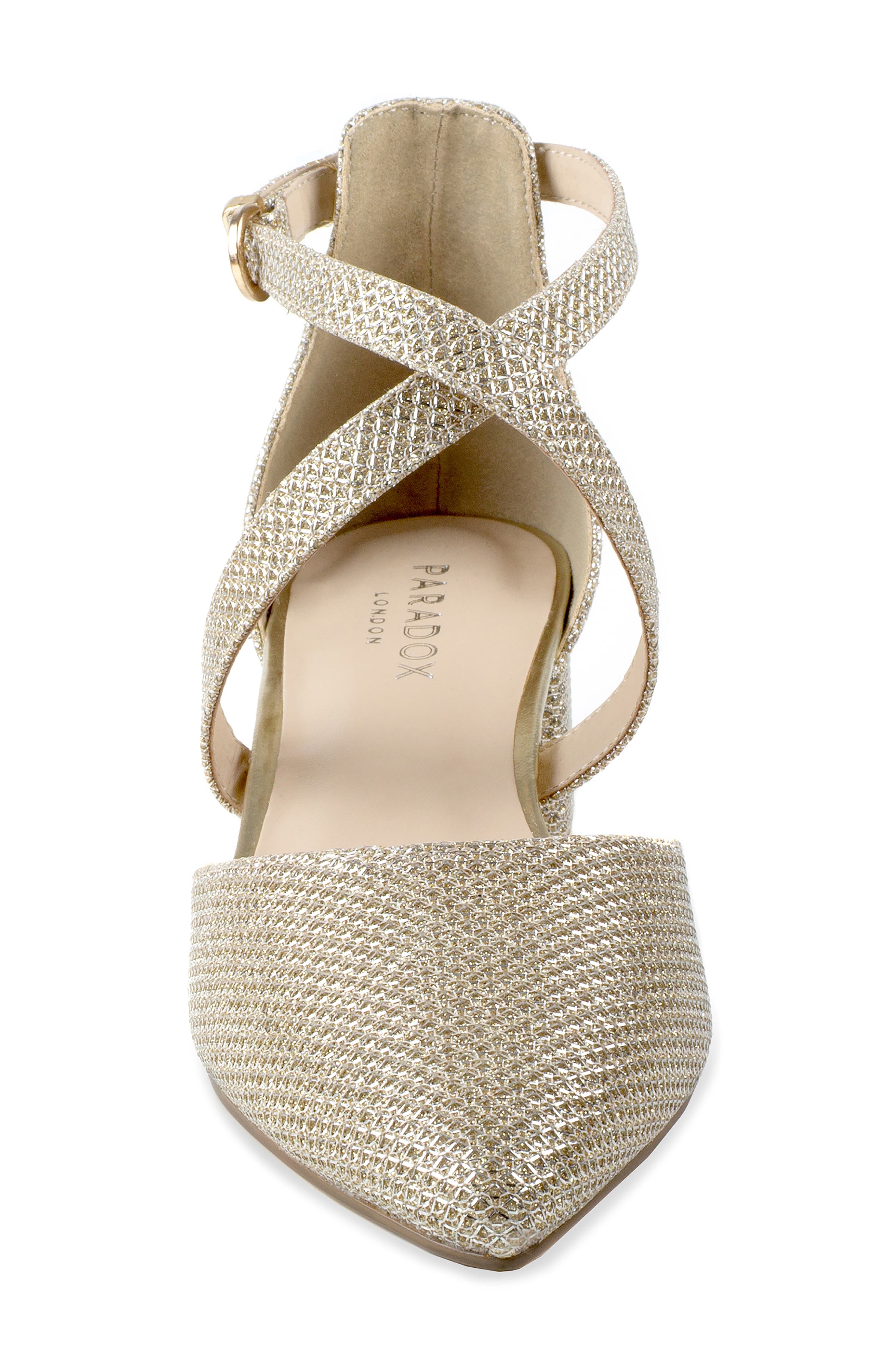 Francis Metallic Pump, Alternate, color, CHAMPAGNE