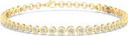 Everlee Graduated Bezel Bracelet Lab Diamond in 14K Gold