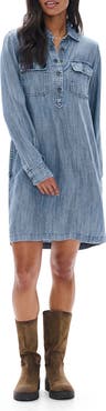 Hatley Acid-Washed Popover Dress