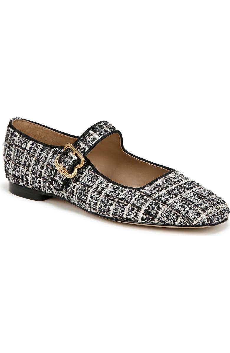 Sam Edelman Michaela Mary Jane Flat, Main, color, Black Multi