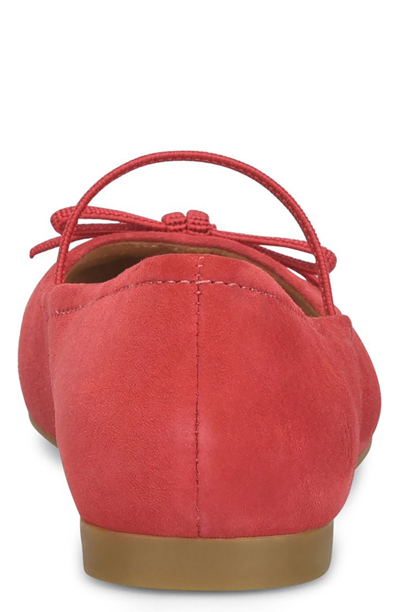 Bley Mary Jane Flat, Alternate, color, RED SUEDE