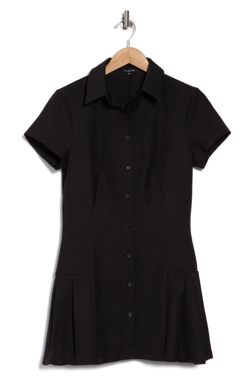AREA STARS Jillie Crepe Tennis Shirtdress, Alternate, color, 