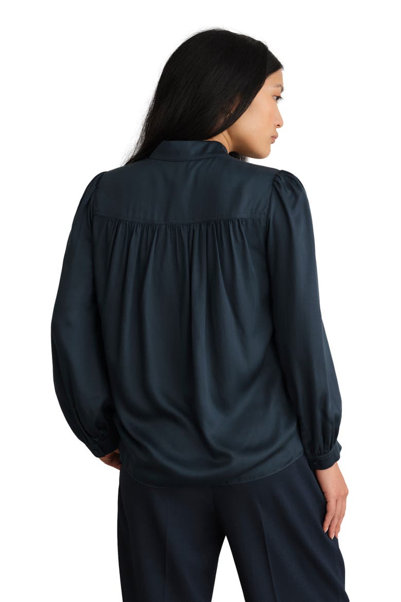 Gwen Blouse, Alternate, color, Slate Blue